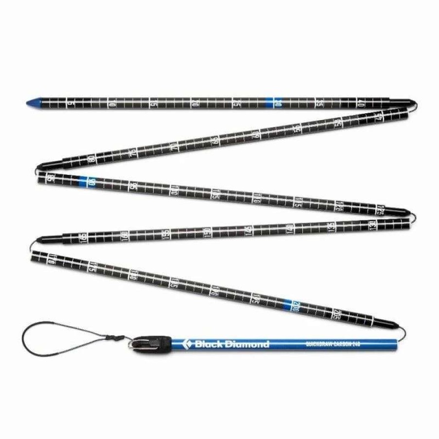 Sports D'Hiver * | Sortie Black Diamond Quickdraw Carbon Probe 240 Sonde Avalanche