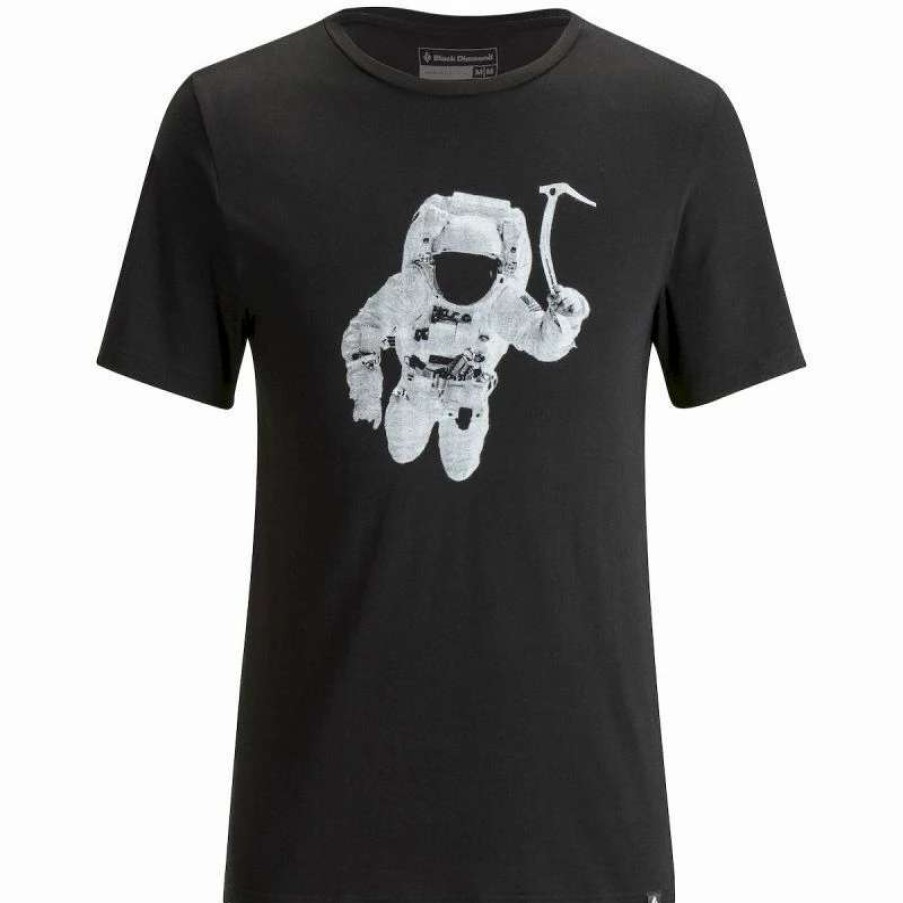 Homme * | Bon Marche Diamond Ss Spaceshot Tee T-Shirt Homme Black