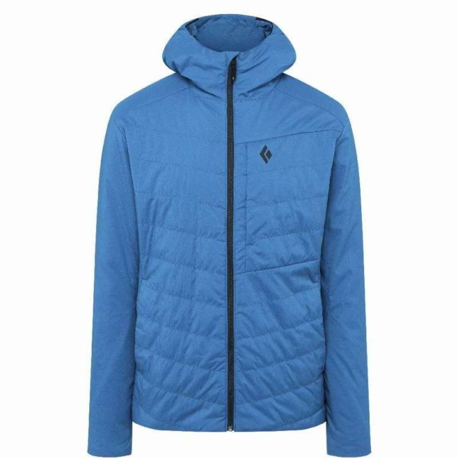 Homme * | Tout Neuf Black Diamond First Light Stretch Hoody Softshell Homme Kingfisher