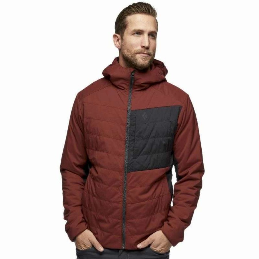 Homme * | Tout Neuf Black Diamond First Light Stretch Hoody Softshell Homme Kingfisher