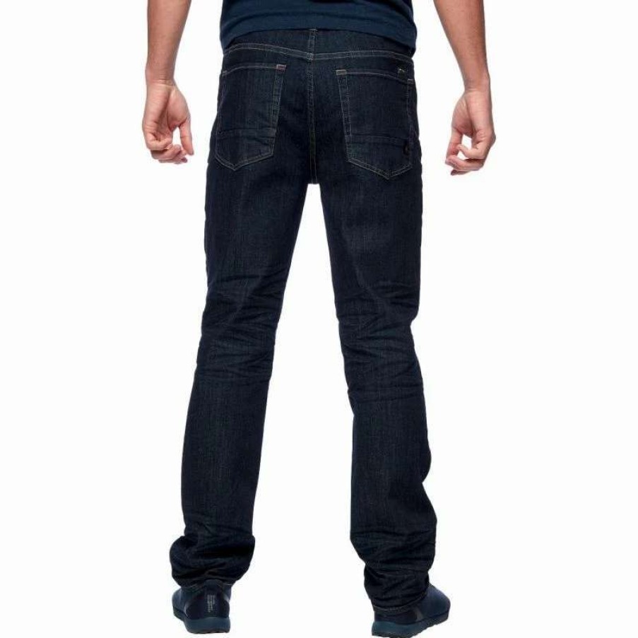 Homme * | Nouveau Black Diamond Forged Denim Pants Pantalon Escalade Homme Indigo