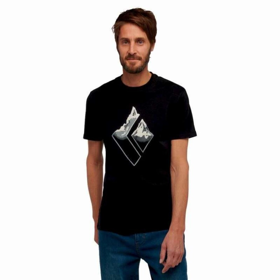 Homme * | Les Meilleures Critiques De Diamond Mountain Logo Ss Tee T-Shirt Homme