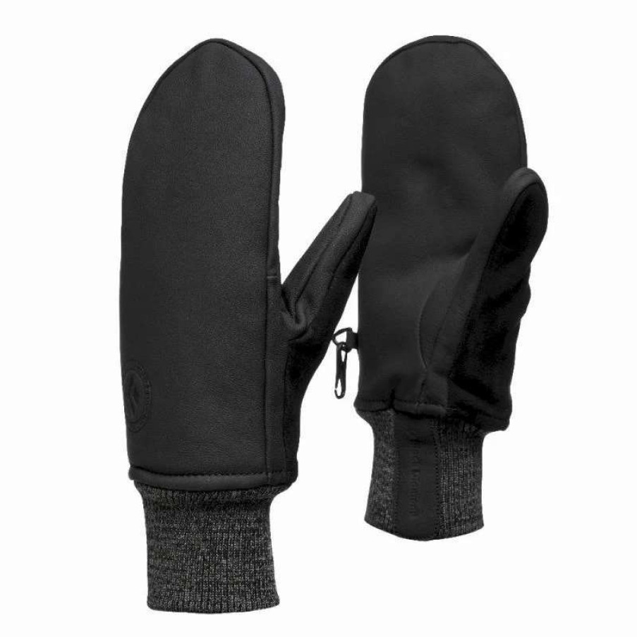 Homme * | Top 10 Diamond Dirt Bag Mitts Moufles Ski Black