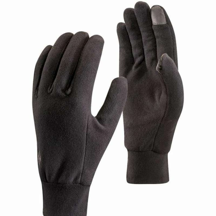 Homme * | Meilleure Affaire Diamond Lightweight Fleece Gants Black