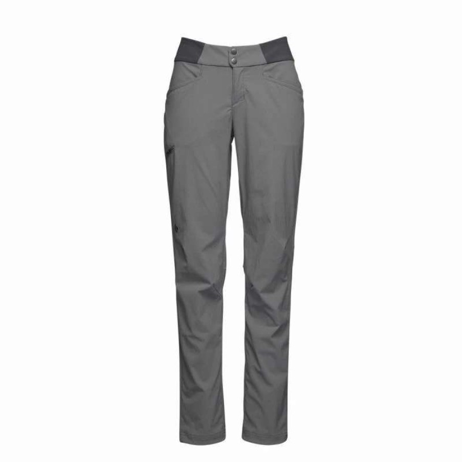 Femme * | Sortie Black Diamond Technician Alpine Pants Pantalon Escalade Femme Steel Grey