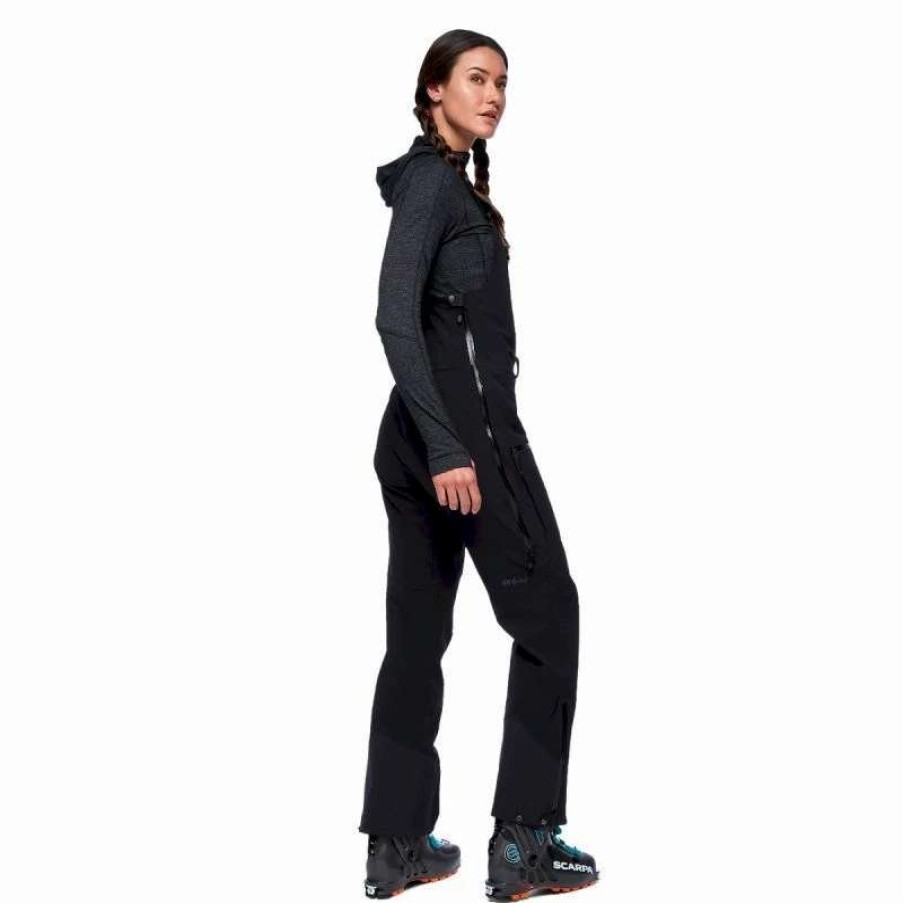 Femme * | Le Moins Cher Diamond Recon Stretch Bibs Pantalon Ski Femme Black