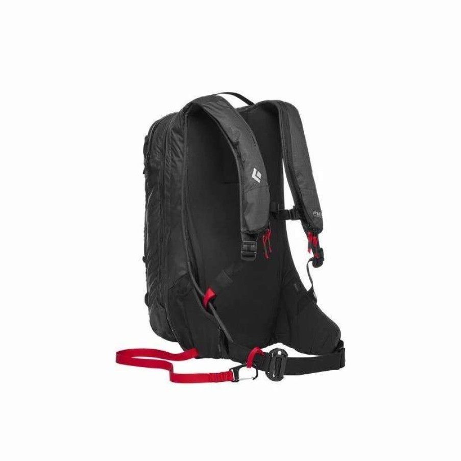 Sports D'Hiver * | De Gros Diamond Jetforce Pro Split Pack 25L Sac A Dos Airbag Black