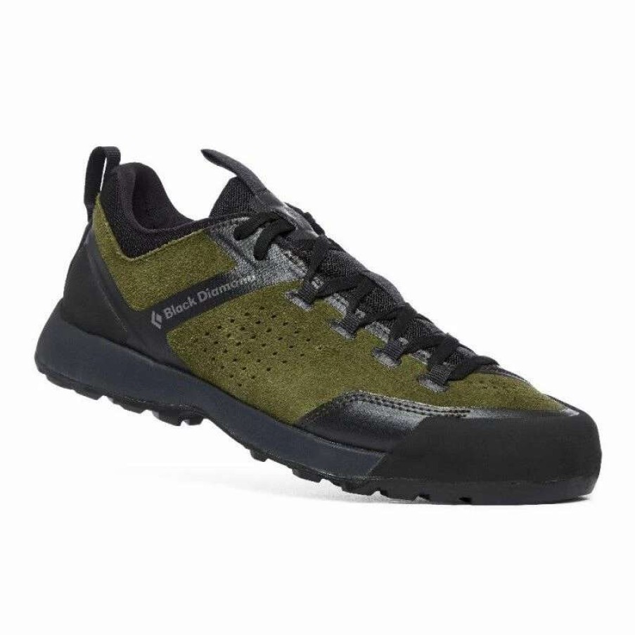 Homme * | Les Meilleures Critiques De Black Diamond Mission Xp Leather Chaussures Approche Homme Olive