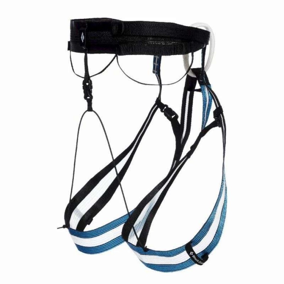 Escalade * | Nouveau Black Diamond Couloir Harness Baudrier Ultra Blue / Black