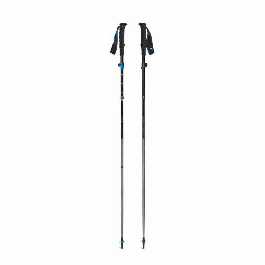 Trail-Running * | Le Moins Cher Black Diamond Distance Flz Batons Trail Pewter