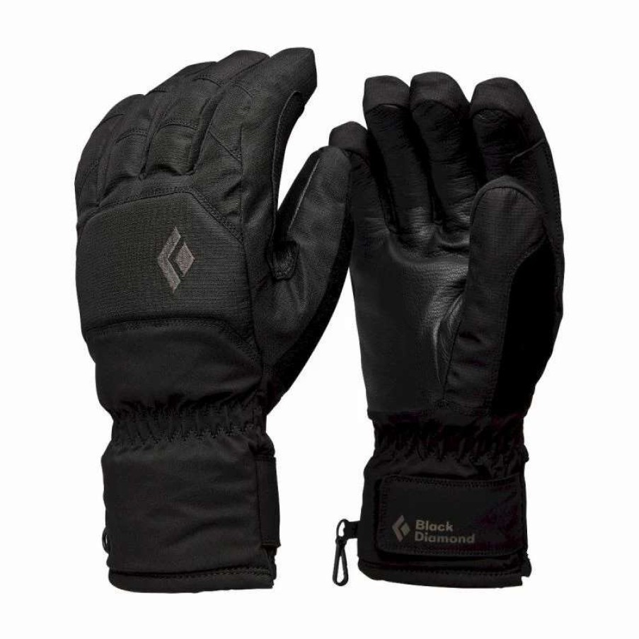 Homme * | Promo Diamond Mission Mx Gloves Gants Ski Black