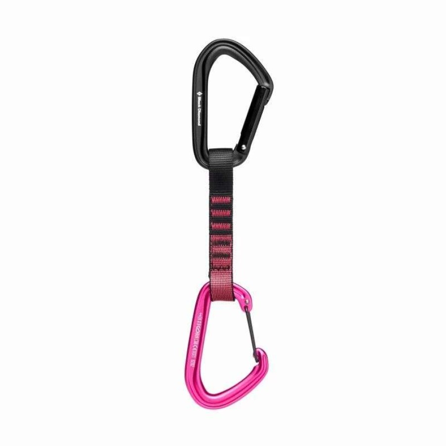 Escalade * | Bon Marche Black Diamond Hotforge Hybrid Quickdraw 12 Cm Degaine Ultra Pink