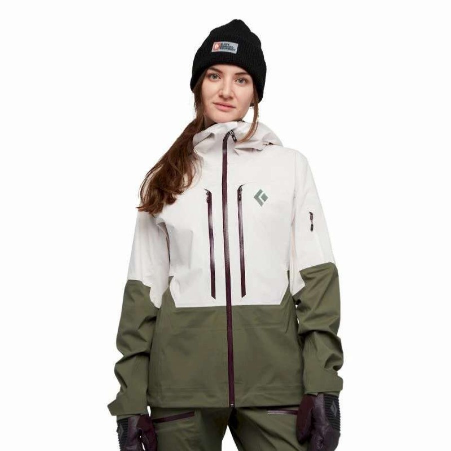 Femme * | Budget Black Diamond Recon Lt Shell Veste Ski Femme Ice Pink / Tundra