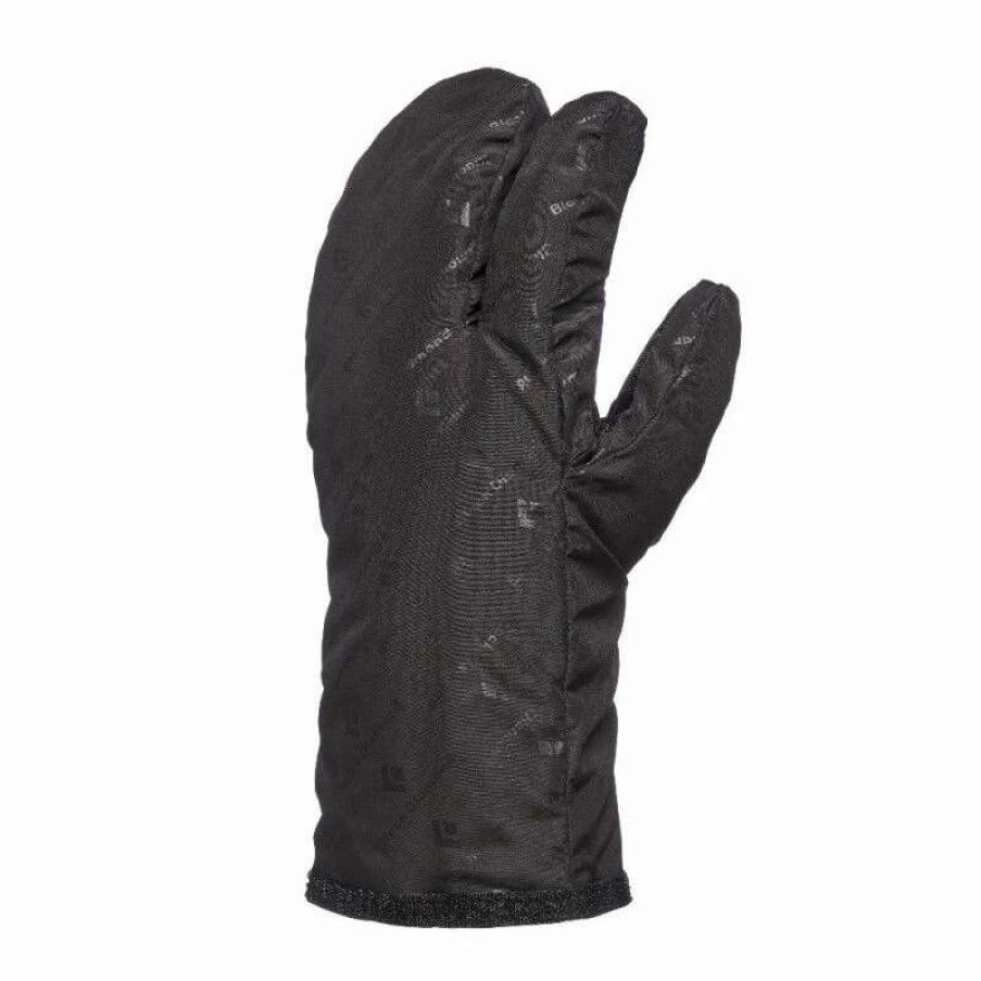 Homme * | Tout Neuf Diamond Soloist Finger Gloves Gants Alpinisme Homme Black