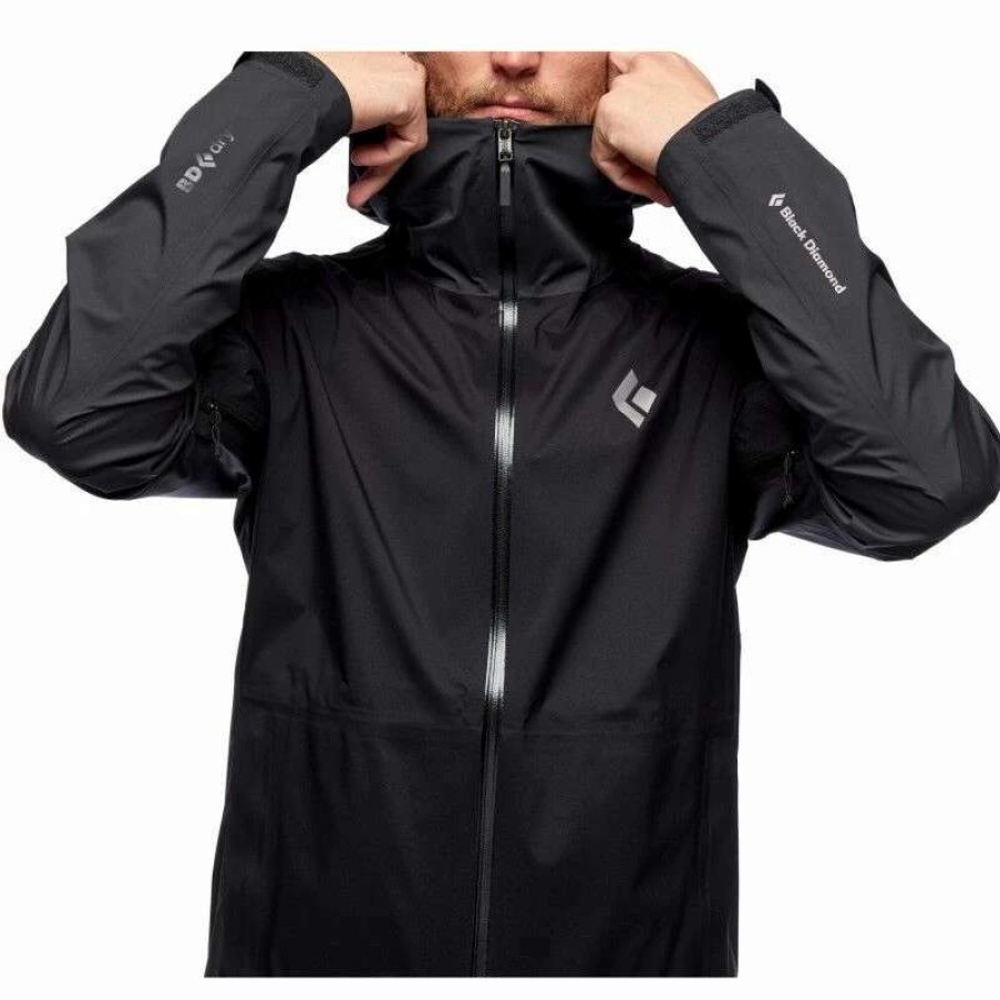 Homme * | Meilleure Affaire Diamond Stormline Stretch Rain Shell Veste Impermeable Homme