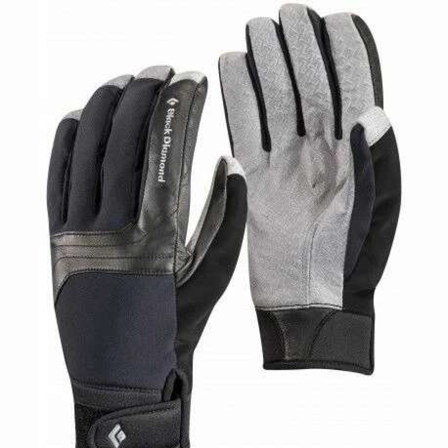 Homme * | Grosses Soldes Diamond Arc Gants Randonnee Black